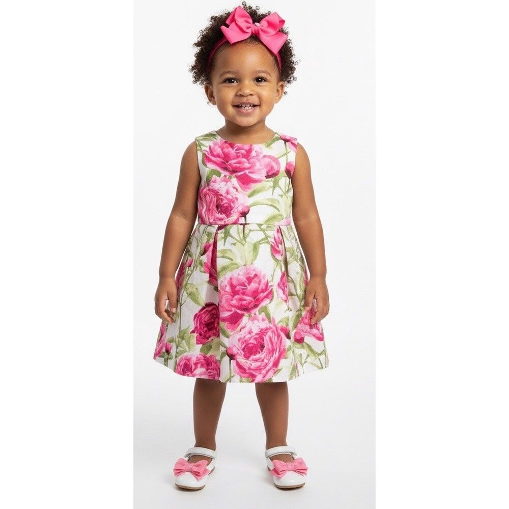 the children's place 3T floral spring dress (pre-Loved)